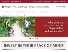 Tablet Screenshot of alleghenyfinancial.com
